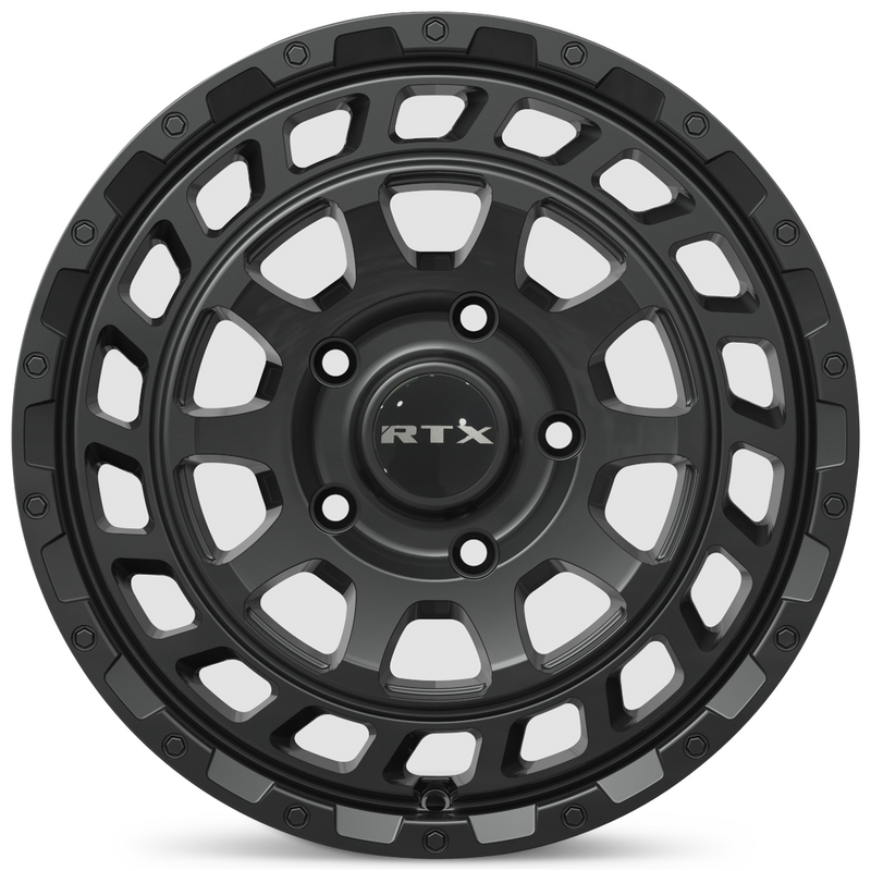 Load image into Gallery viewer, RTX® (RTX R-Spec) • 083310 • Cyclone • Satin Black • 17x8 5x114.3 ET40 CB73.1
