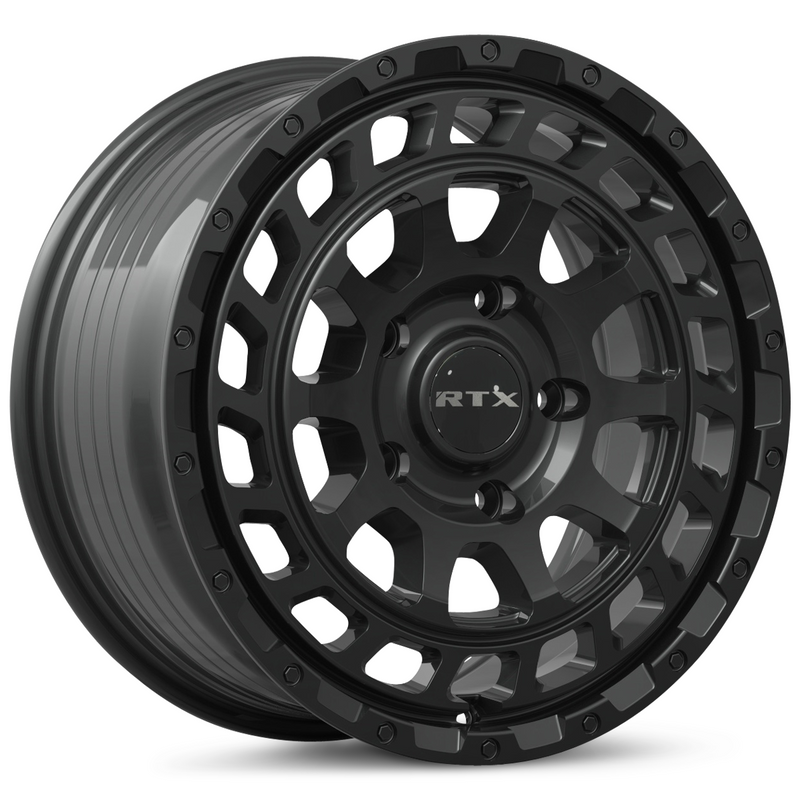 Load image into Gallery viewer, RTX® (RTX R-Spec) • 083310 • Cyclone • Satin Black • 17x8 5x114.3 ET40 CB73.1
