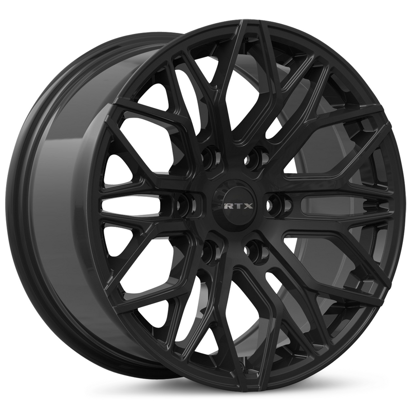 Load image into Gallery viewer, RTX® (RTX R-Spec) • 083274 • D01 (6 Lugs) • Gloss Black • 19x8.5 6x132 ET40 CB74.5
