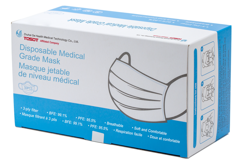 Load image into Gallery viewer, Rodac DM200RSP - Disposable Mask Box of 50 - RACKTRENDZ
