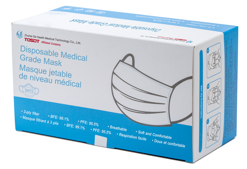 Load image into Gallery viewer, Rodac DM200RSP - Disposable Mask Box of 50
