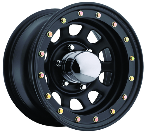 Ceco® (Série 84) • CD084-5012B • Daytona Beadlock • Noir • 15x10 5x114.3 ET-44 CB83.8