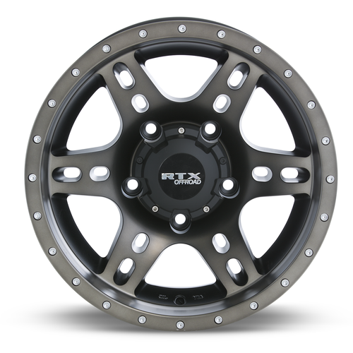 RTX® (Offroad) • 081930 • Delta • Black Machined Tinted Bronze • 15x6 5x114.3 ET0 CB81