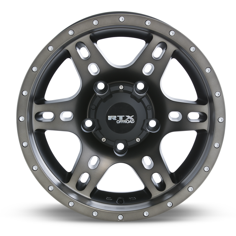 Load image into Gallery viewer, RTX® (Offroad) • 081930 • Delta • Black Machined Tinted Bronze • 15x6 5x114.3 ET0 CB81
