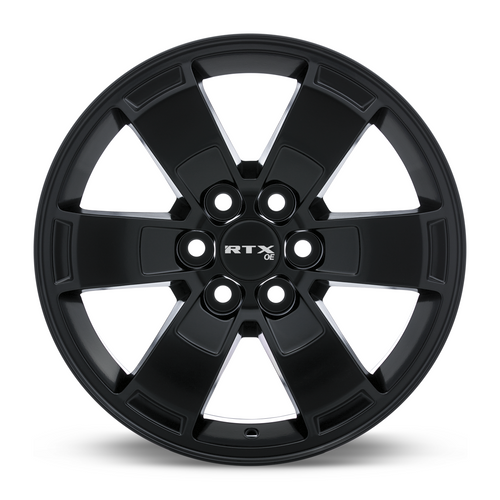 RTX® (OE) • 082228 • Denver • Satin Black • 16x7 6x120 ET25 CB67.1