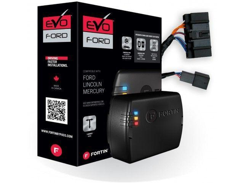 Fortin EVO-FORT4 - Remote Starter Kit including a T-Harness For Ford/Lincoln 2008 and Up (Standard Key Vehicules) - RACKTRENDZ