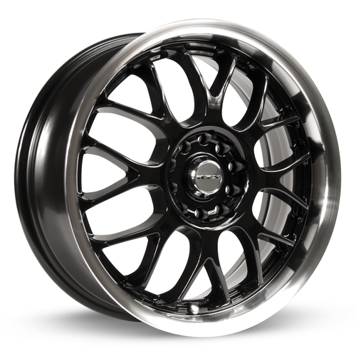 RTX® (RTX) • 081365 • Euro • Black Machined • 17x7 5x112/120 ET40 CB74.1