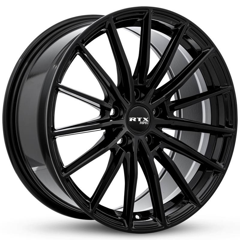 Chargez l&#39;image dans la visionneuse de la galerie, RTX® (R-Spec) • 082877 • FF15 • Noir brillant • 18x8 5x114.3 ET40 CB73.1
