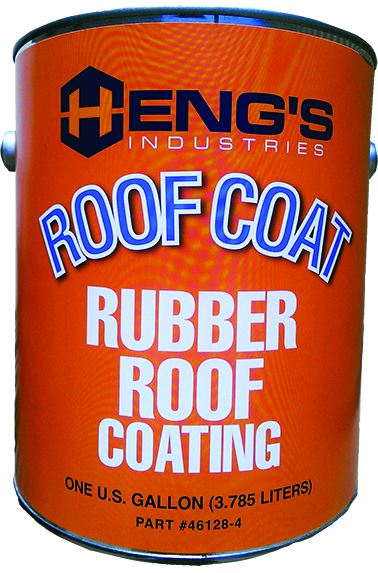 Hengs Industries 46128-4 - Rubber Roof Coating 1 Gallon (3.785 L) - RACKTRENDZ
