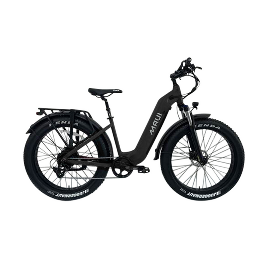 Maui MBFT03BLK - Electric Fat Bike BRONTE 2024 500W Black - RACKTRENDZ