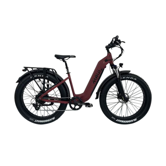 Maui MBFT03RED - Electric Fat Bike BRONTE 2024 500W Red - RACKTRENDZ
