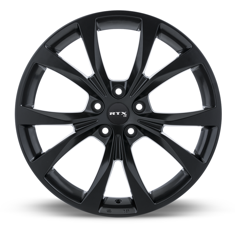 Load image into Gallery viewer, RTX® (OE) • 082018 • Flint • Satin Black • 18x8 5x108 ET42 CB63.4
