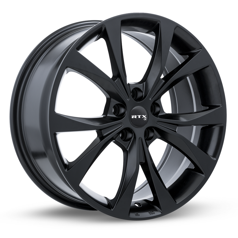 Load image into Gallery viewer, RTX® (OE) • 083057 • Flint • Satin Black • 17x7 5x108 ET42 CB63.4
