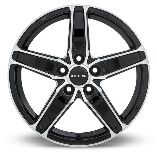 RTX® (RTX) • 082350 • Frost • Black Machined • 18x8 5x120 ET35 CB72.6