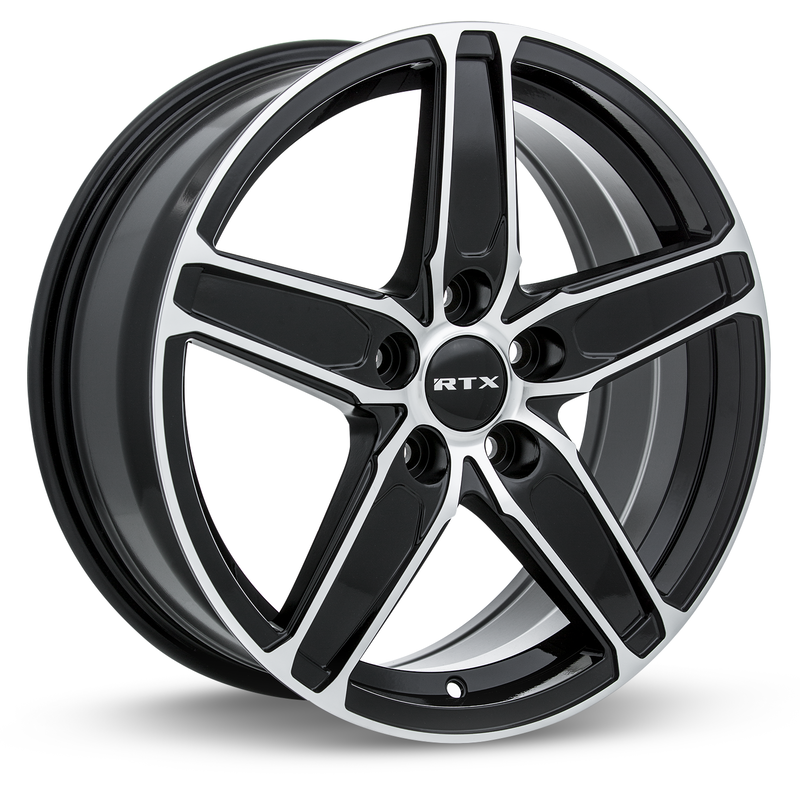 Load image into Gallery viewer, RTX® (RTX) • 082349 • Frost • Black Machined • 18x8 5x120 ET38 CB64.1
