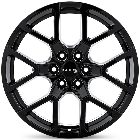 RTX® (OE) • 083237 • GM-02 • Gloss Black • 20x8.5 6x120 ET35 CB67.1