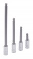 Genius Tools 208-4136 - 1/4" Drive 6mm Wobble Hex Bit Socket, 45mmL