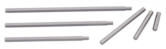 Genius Tools 2333 - 3mm Hex Screwdriver Bit, 1/4" Hex Shank