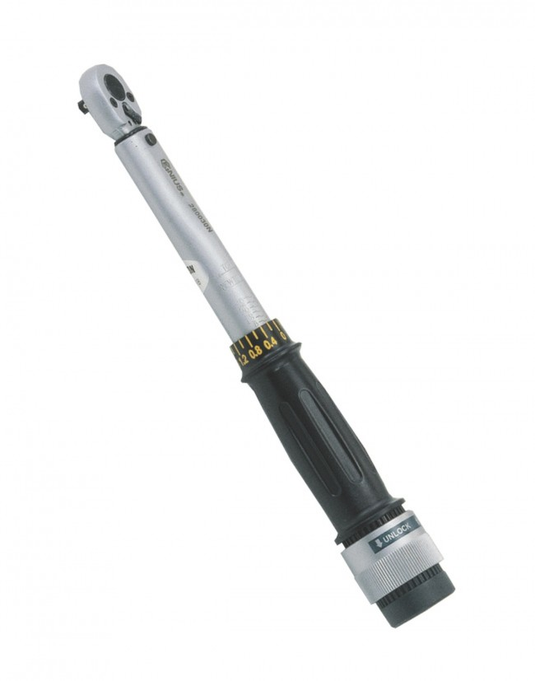 Genius Tools 280250L - Clé dynamométrique à entraînement 1/4", 40 - 250 po/lb