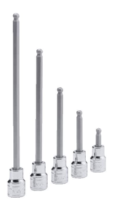 3/8" Dr. 1/8" Wobble Hex Bit Socket 110mmL