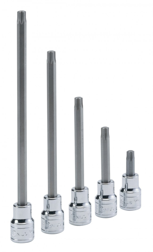 Genius Tools 308+6125 - Douille à embout étoile T-25 à entraînement 3/8", 50 mm