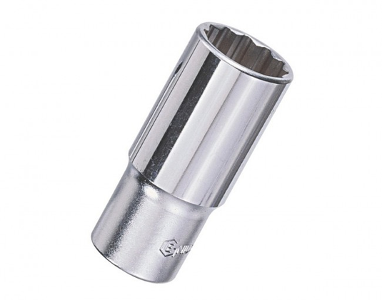 Genius Tools 336306 - Douille à main profonde de 6 mm à entraînement 3/8" (12 pans)