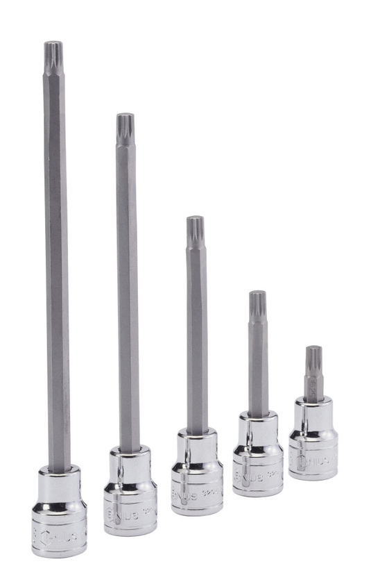 1/2" DR. M8 TRIPLE SQUARE  BIT SOCKET 55MML