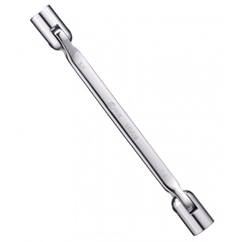 16 x 17mm Double Flexible Socket Wrench