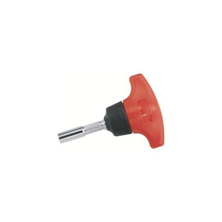 1/4"HEX SHANK T-HANDLE RATCHETING SCREWDRIVER 72MML