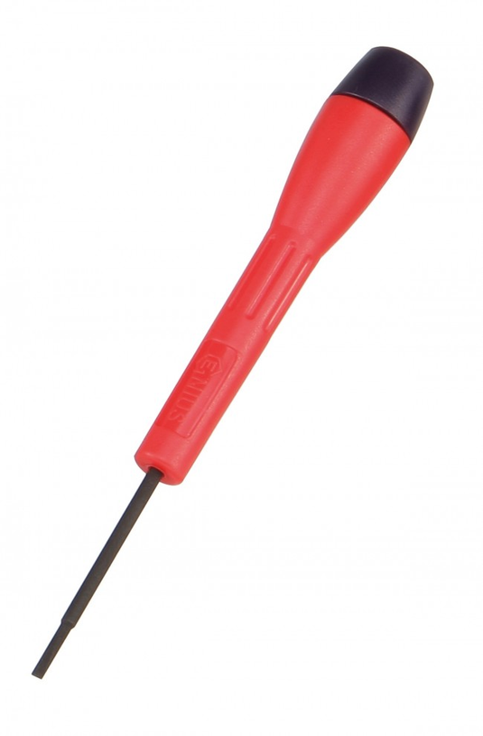 Genius Tools 5602570 - 0.4 x 2.5mm Micro-Tech Slotted Screwdriver, 122mmL