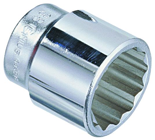 Genius 675224 - Douille manuelle 3/4" SAE Prise 3/4" 12 Pt