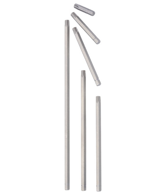 1/4" Hex Shank, T-30 Tamperproof Star Bit 160mmL