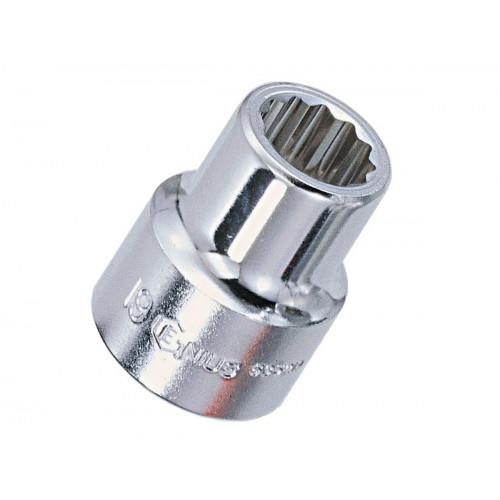 1" Dr. 38mm 12-pt Hand Socket