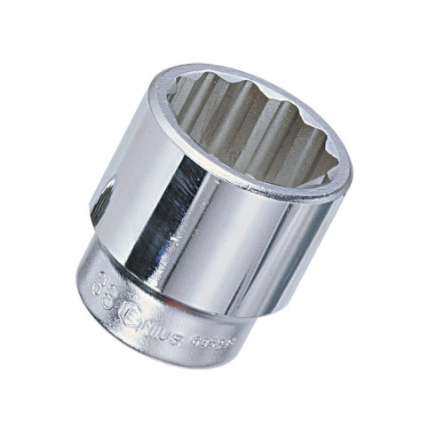 1" Dr. 1-1/8" 12-pt Hand Socket