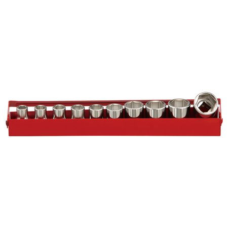 10PC 1/2"DR.METRIC SOCKET SET