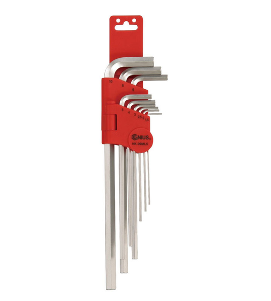 9PC.METRIC LONG HEX WRENCH SET