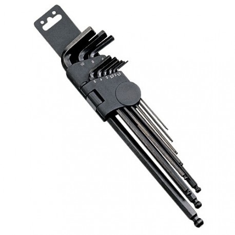 9PC BALL HEX KEY 1.5 TO 10MM