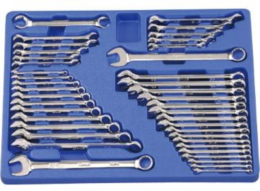 Genius MS-041MS - 41 Piece Metric & SAE Combination & Flare Nut Wrench Set