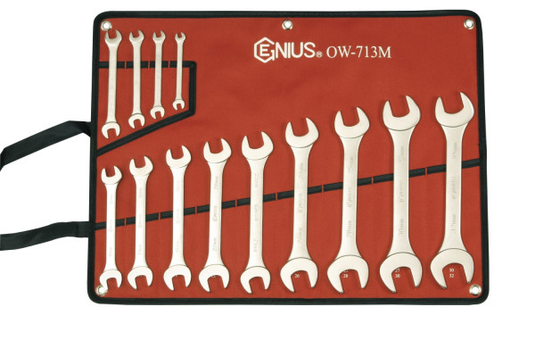 13PC Metric Open end wrench Set