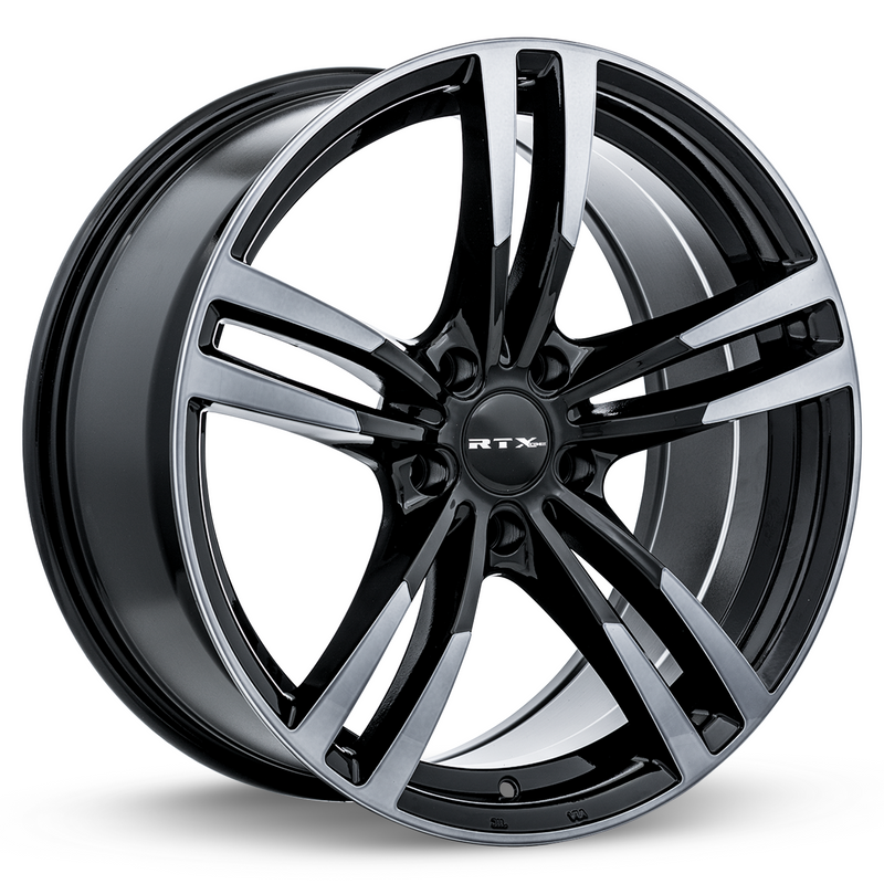 Load image into Gallery viewer, RTX® (OE) • 082616 • Graz • Black Machined Grey • 19x8.5 5x120 ET35 CB72.6
