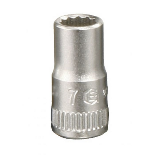 Genius 272506 - 1/4" Dr. 3/16"(12 pt.) Hand Socket