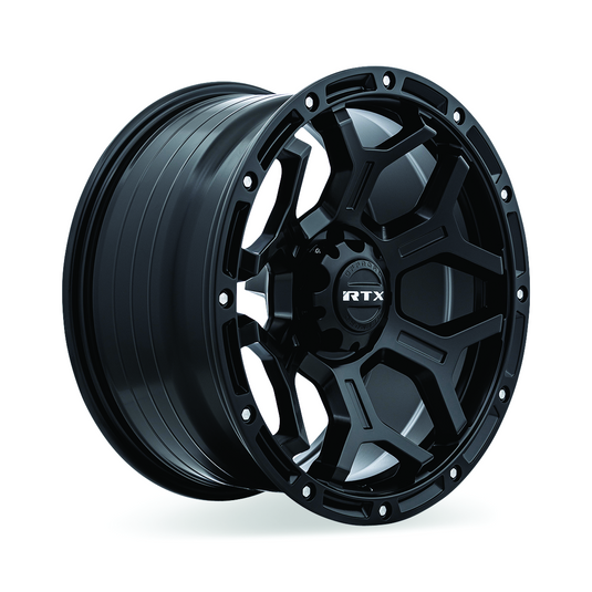 RTX® (Offroad) • 083110 • Goliath • Noir satiné avec rivets fraisés • 17x9 6x139.7 ET0 CB106.1