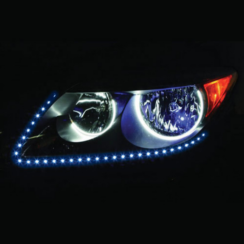 Load image into Gallery viewer, Heise H-BSV - 24&quot; Blue Sideview LED Pair - Retail Pack - RACKTRENDZ
