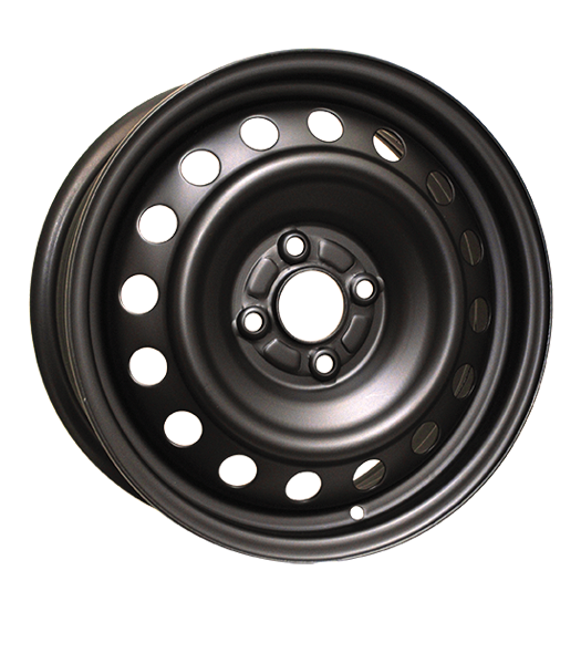 RTX® (ST) • H8077AM • Steel Wheels • Black • 15x6 4x100 ET45 CB57.1