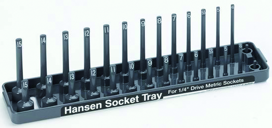 Hansen Global 1402 - Socket Tray for 1/4" MET