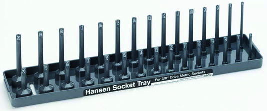 Hansen Global 3802 - Socket Tray for 3/8" MET