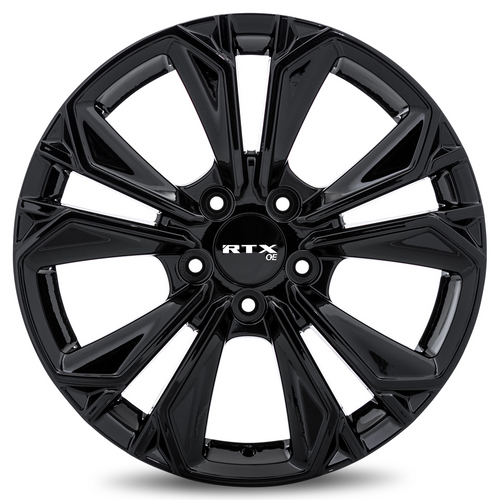 RTX® (OE) • 083186 • HD-01 • Gloss Black • 17x7.5 5x114.3 ET45 CB64.1