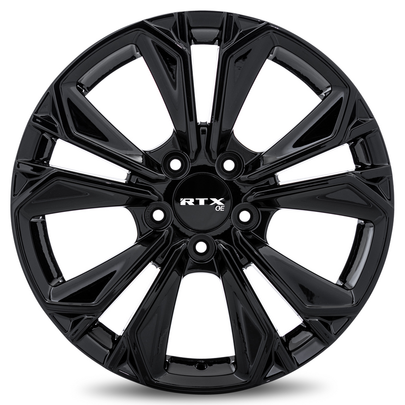 Load image into Gallery viewer, RTX® (OE) • 083186 • HD-01 • Gloss Black • 17x7.5 5x114.3 ET45 CB64.1
