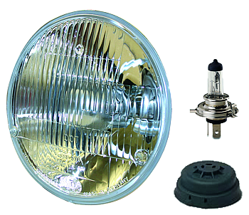 Hella 002395801 7" Conversion headlamp kit H4/55/60W - RACKTRENDZ