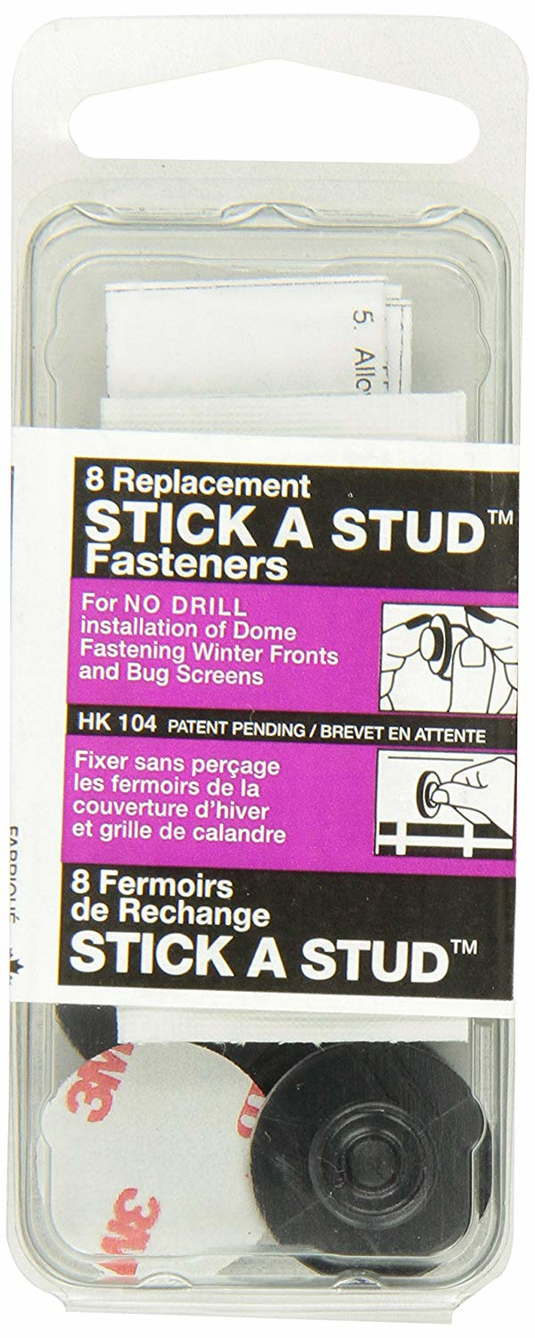 FIA HK104 - No-Drill Stick-A-Stud Fasteners (8-pack) - RACKTRENDZ
